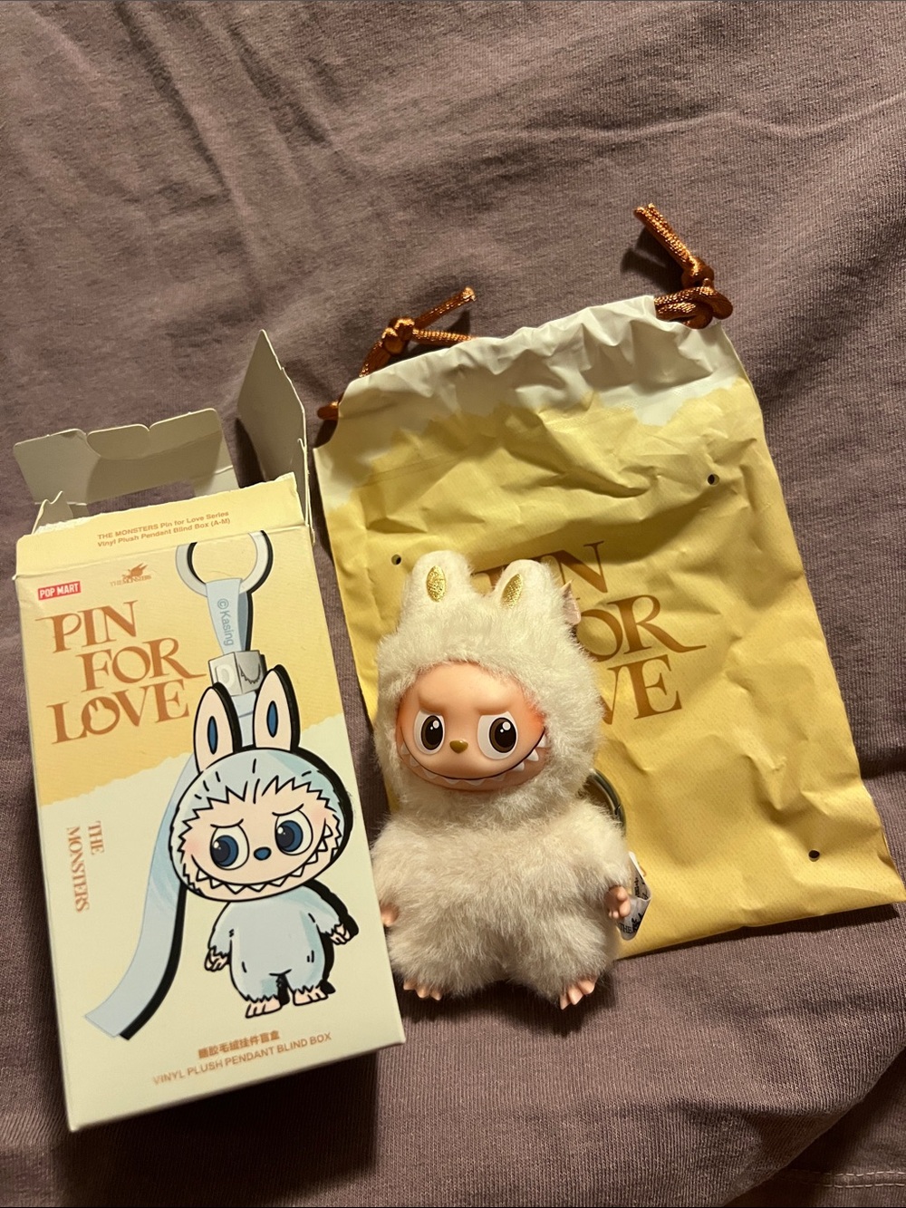 Pin For Love Plush Pendant in A